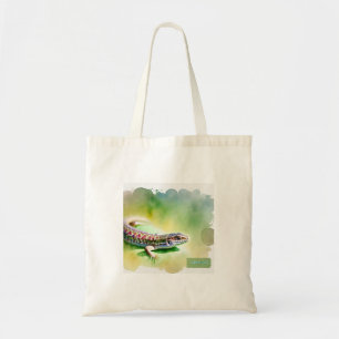 Lemniscata Lizard 071124AREF102 - Watercolor Tote Bag