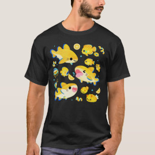 Lemon and friends blue T-Shirt