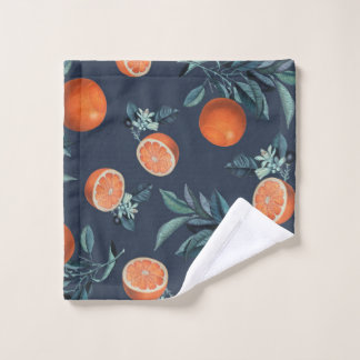 Lemon and Leaf Pattern VI Bath Towel Set