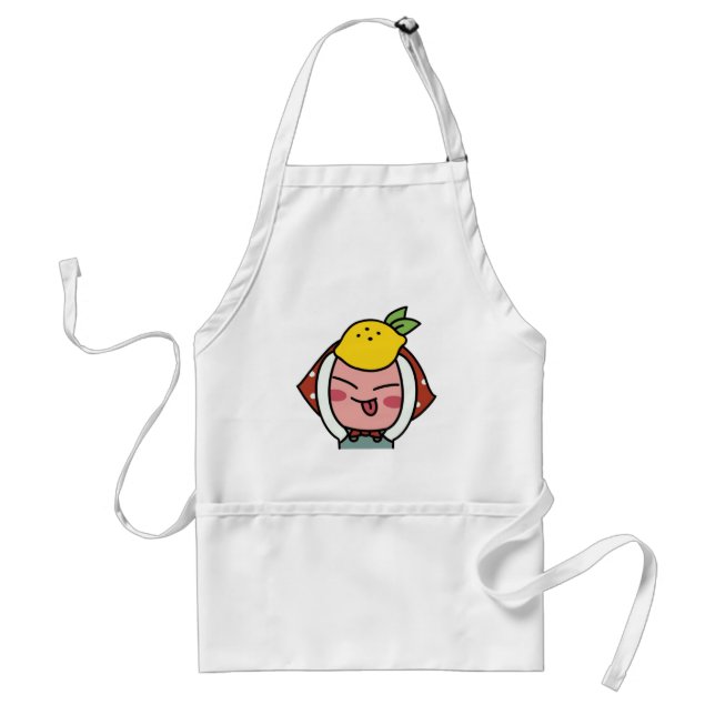 Lemon Apeach Standard Apron (Front)