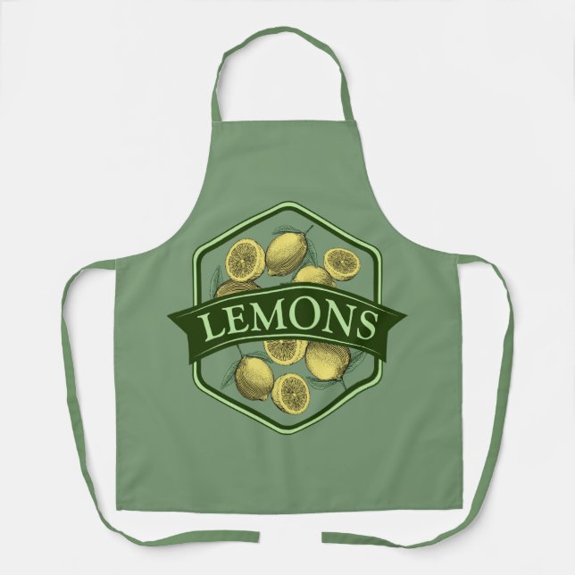 LEMON Apron  - Customisable (Front)