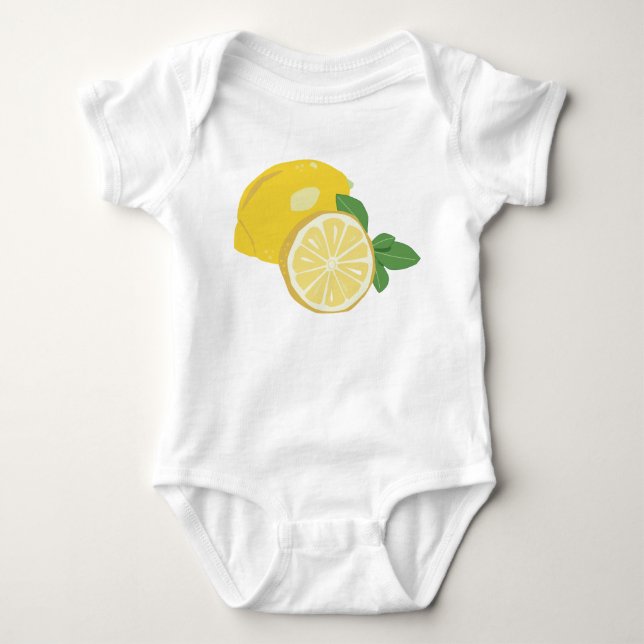 Lemon Baby Bodysuit (Front)