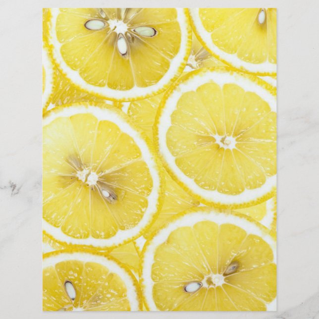 Lemon background flyer (Front)