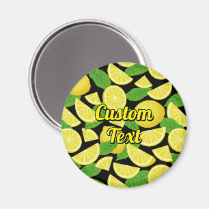Lemon Background Magnet