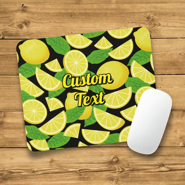 Lemon Background Mouse Mat (Creator Uploaded)