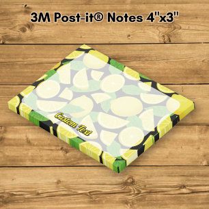 Lemon Background Post-it Notes