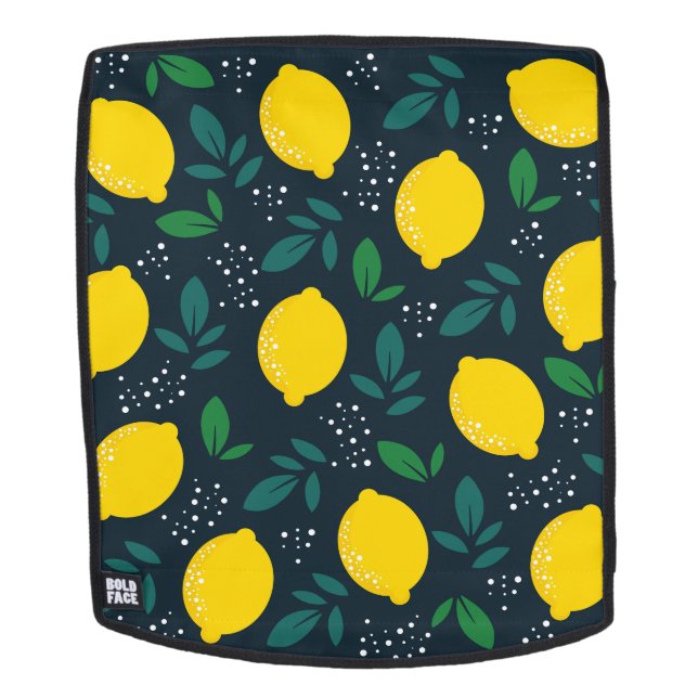 Lemon Backpack (Removable Face)