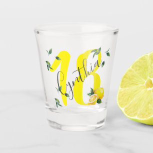 Lemon Birthday Gift   18th   21st   40th   50th Sh Shot Glass