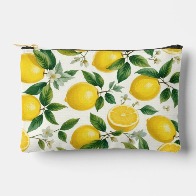 Lemon Bliss Accessory Pouch (Front)