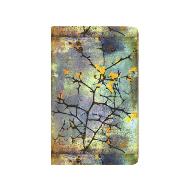Lemon Blossom Branches Pocket Journal (Front)
