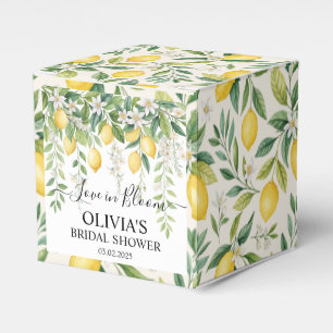 Lemon Blossom Bridal Shower   Favour Box
