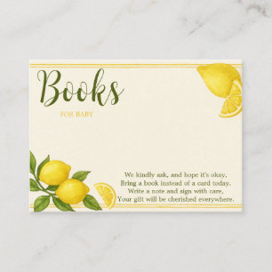 Lemon Books for Baby Card