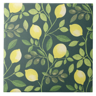 Lemon Branch Botanical Kitchen  Tile
