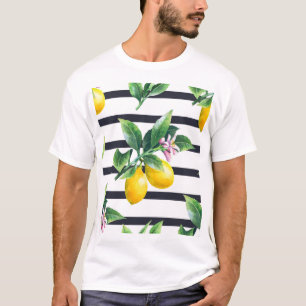 Lemon Branch: Citrus Watercolor Bliss T-Shirt