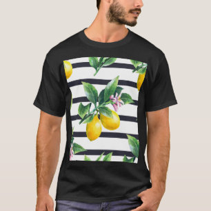 Lemon Branch: Citrus Watercolor Bliss T-Shirt
