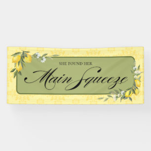 Lemon Bridal Shower Banner