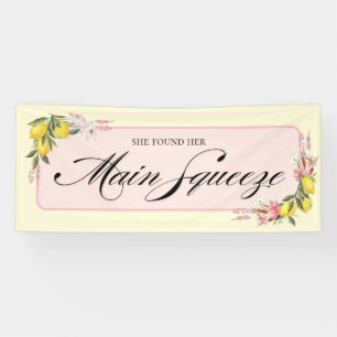 Lemon Bridal Shower Banner