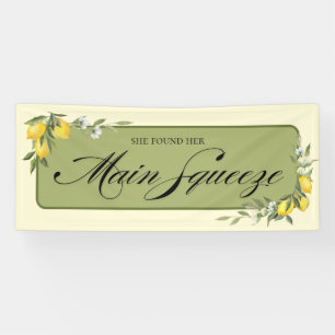 Lemon Bridal Shower Banner