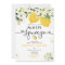 Lemon Bridal Shower Floral Lemon Main Squeeze