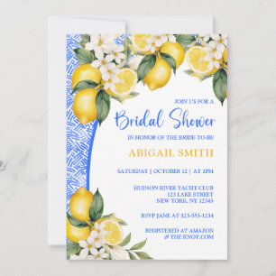 LEMON BRIDAL SHOWER Invitation