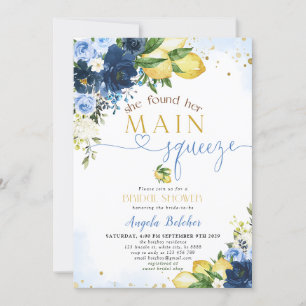 Lemon Bridal Shower Invitation