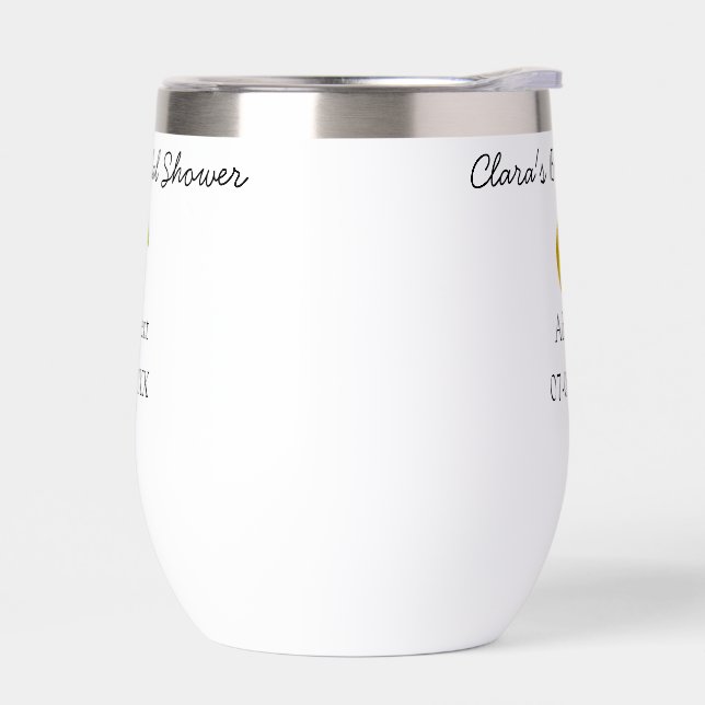 Lemon bridal shower modern simple minimal rustic b (Left)