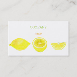 LEMON BUSINESSCARD BUSINESS CARD