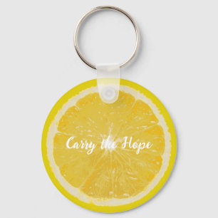 Lemon - Carry the Hope - DIY Key Ring