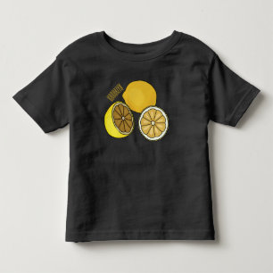 Lemon cartoon illustration toddler T-Shirt