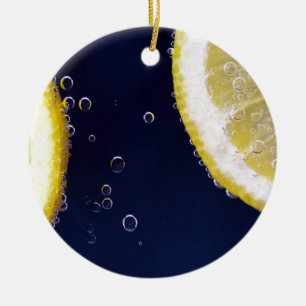 Lemon Ceramic Tree Decoration