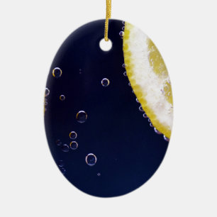 Lemon Ceramic Tree Decoration