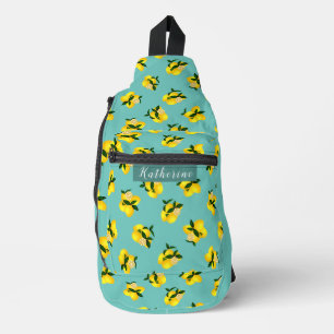 Lemon Chic Aqua Sling Bag