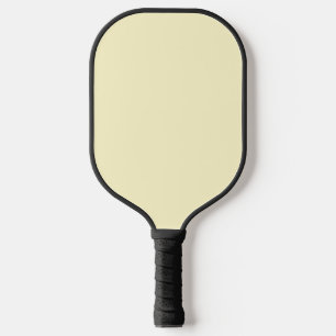 Lemon Chiffon Solid Colour Pickleball Paddle