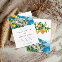 Lemon Citrus Amalfi Coast Italian Wedding