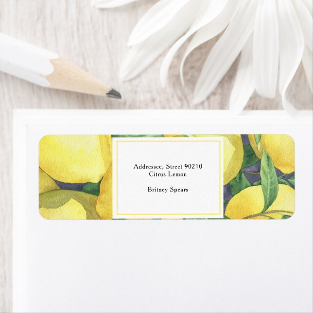 Lemon Citrus - bridal shower  (Insitu)