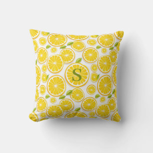 Lemon Citrus  Cushion