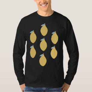Lemon - citrus fruit with a symmetrical pattern T-Shirt