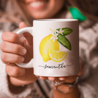 Lemon Citrus Monogram