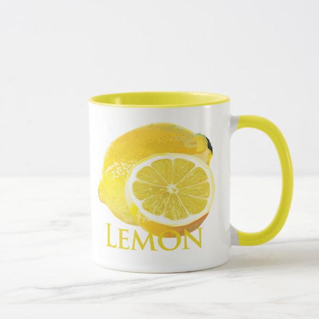 Lemon Citrus Mug (Right)