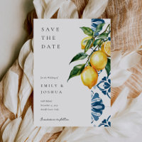Lemon Citrus Positano Italian Wedding