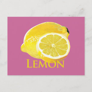 Lemon Citrus Postcard