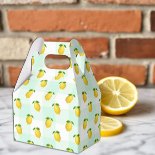 Lemon Citrus Summer Birthday Favour Box