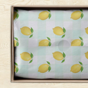 Lemon Citrus Summer Birthday Tissue Paper