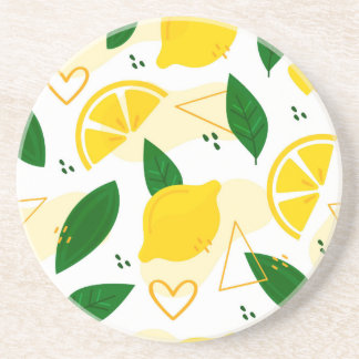 Lemon coaster