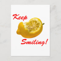 Lemon composition Keep Smiling!