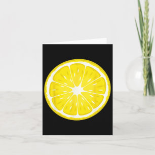 Lemon Costume Fruit Halloween Costume  Card