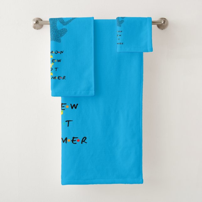 Lemon crew hot summer    bath towel set (Insitu)