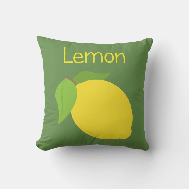 Lemon Cushion (Front)