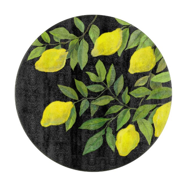Lemon Cutting Board (Front)
