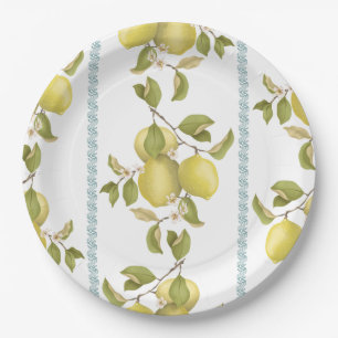 Lemon Dance Paper Plate
